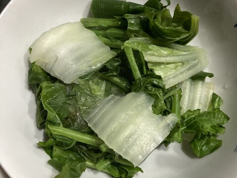 菜花と白菜の柔らか中華煮